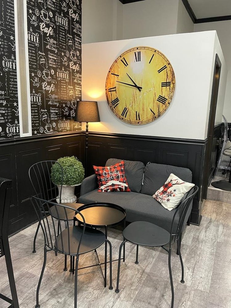 At Twist Coffee: real cafe photos