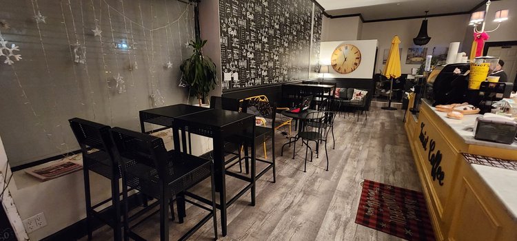 At Twist Coffee: real cafe photos