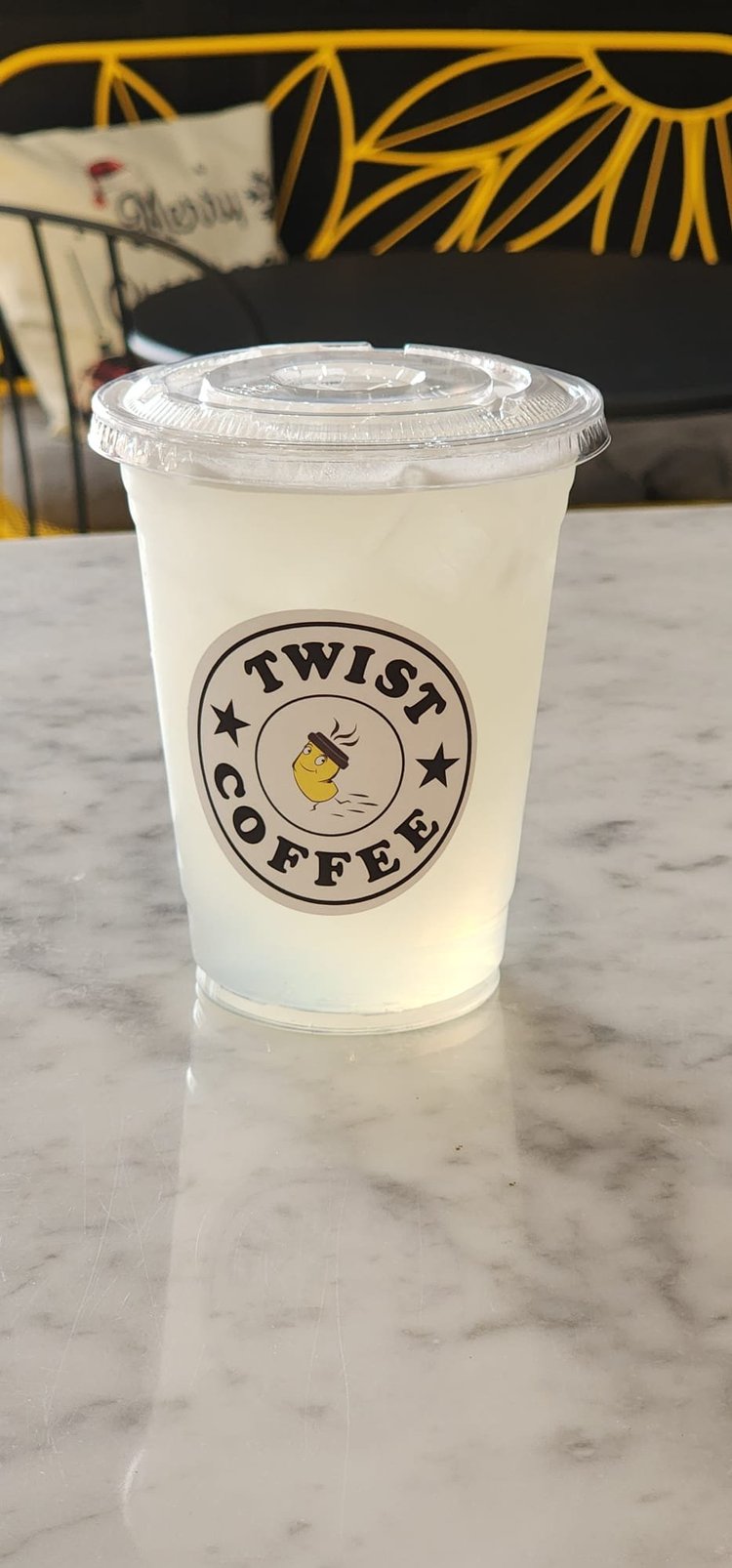 At Twist Coffee: real cafe photos